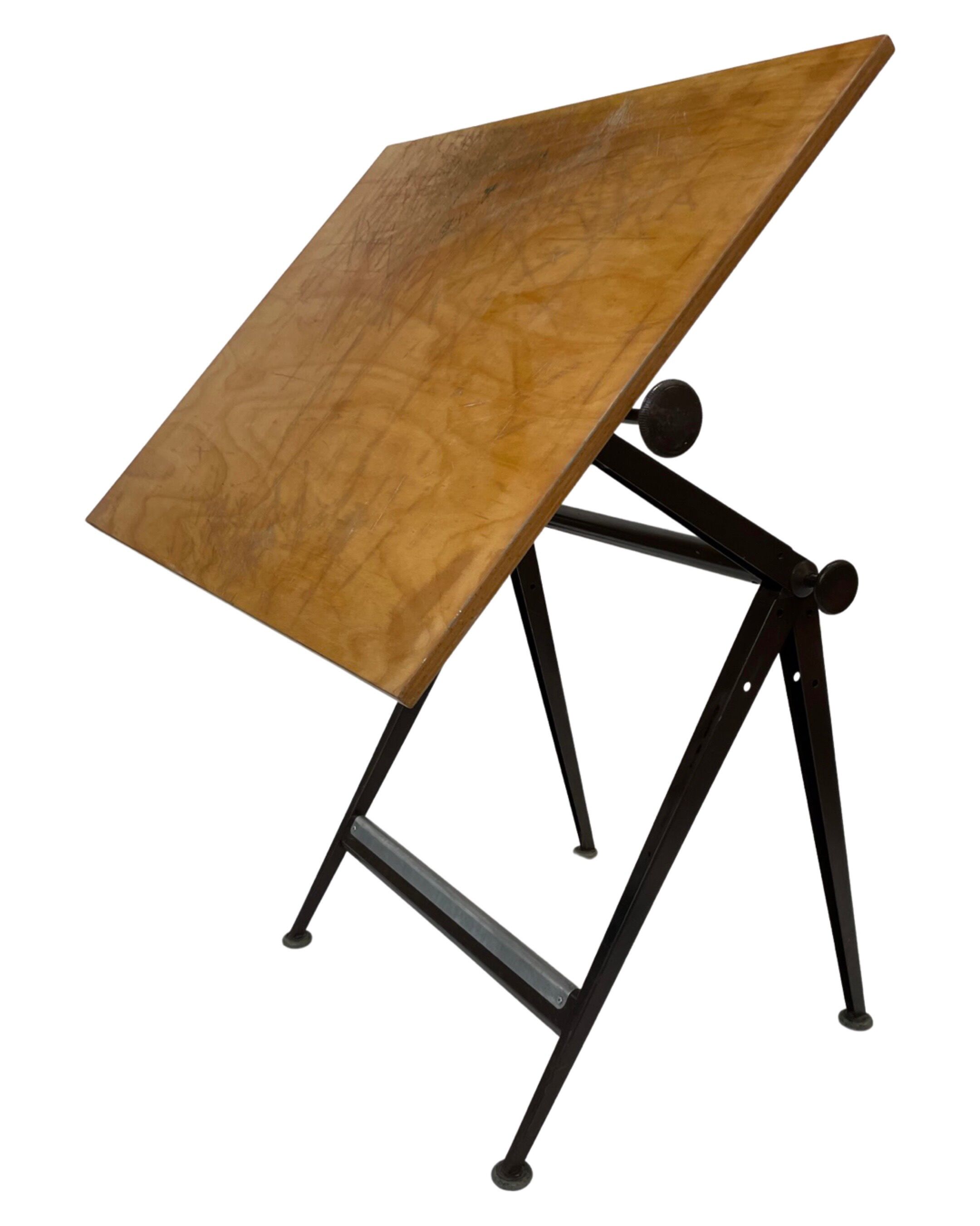 Drawing Table Reply Wim Rietveld and Friso Kramer for Ahrend by Cirkel