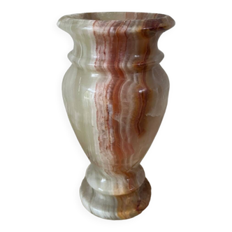 Vintage onyx vase