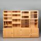 Bibliothèque scandinave en chêne