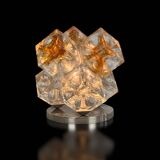 Lampe cubes en verre de stella par poliarte verona desing albino poli " 197