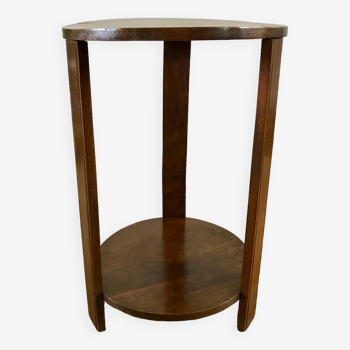 art deco wooden side table from the 30s and 40s