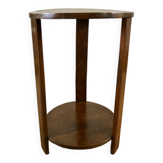 art deco wooden side table from the 30s and 40s