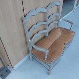 Double straw armchair