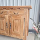 Solid wood sideboard