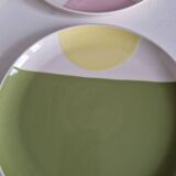 Set of 6 longitude model plates from Habitat