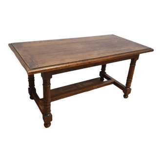 Rustic oak coffee table