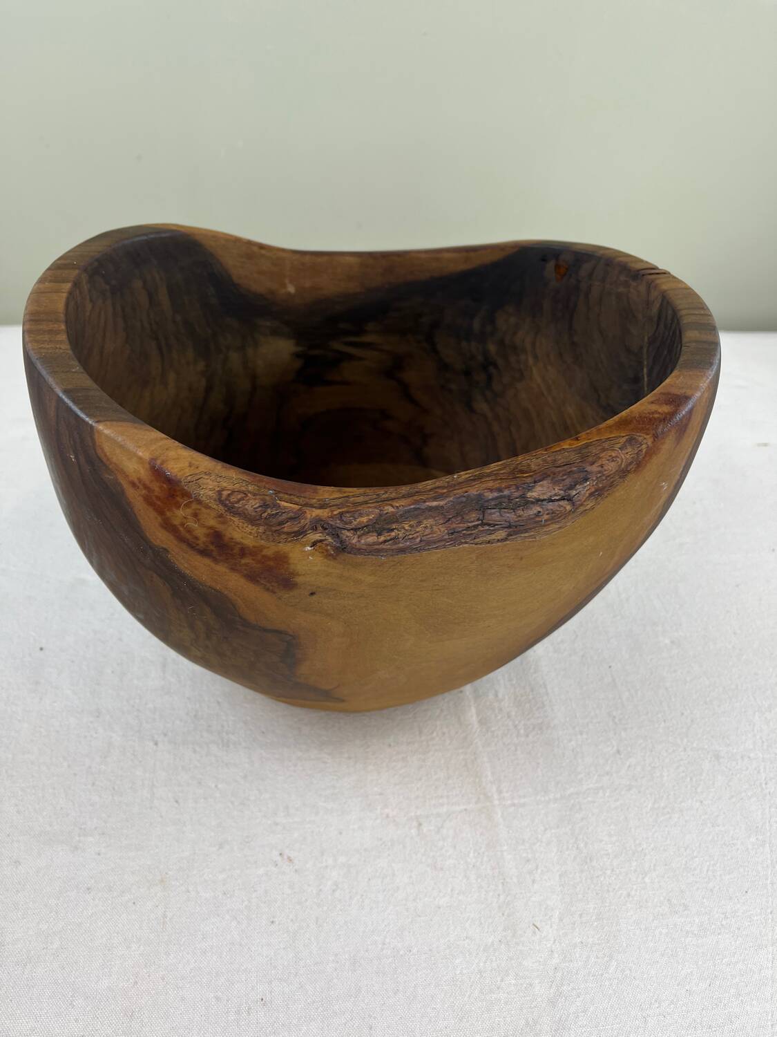 Saladier en bois d’olivier