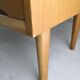 Bureau années 60 pieds fuseaux