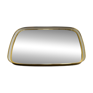Brass Wall Mirror by Vereinigte Werkstätten München