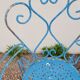 Old wrought iron garden furniture