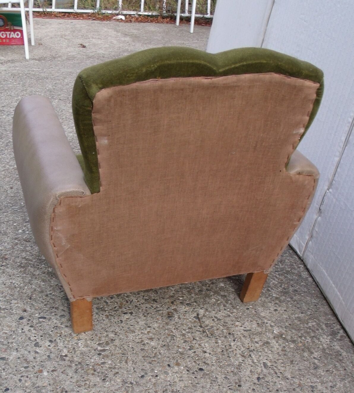 Small children's club-type chair