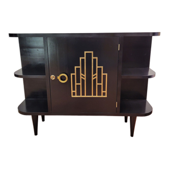 Meuble bas console style art déco