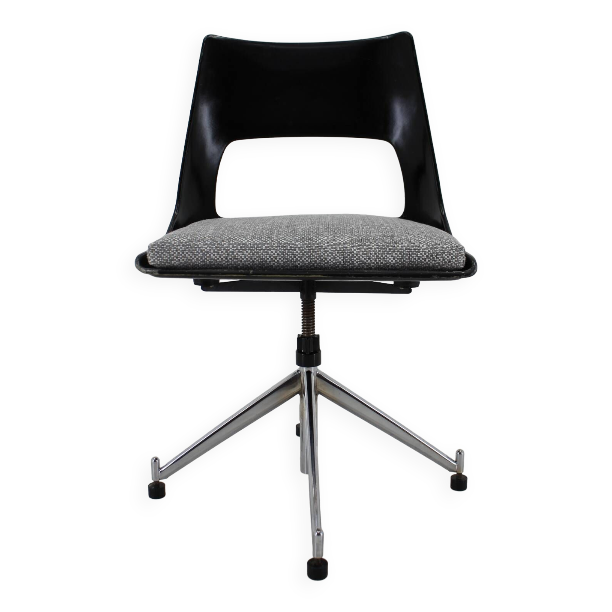 1960s Kay Korbing Swivel Chair Model KK-1A for Fibrex Denmark