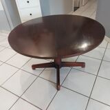 Vintage Scandinavian teak lifting coffee table 1970s