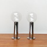 German vintage ceiling lamp Space Age by Motoko Ishii for Staff, 1970s, set of 2