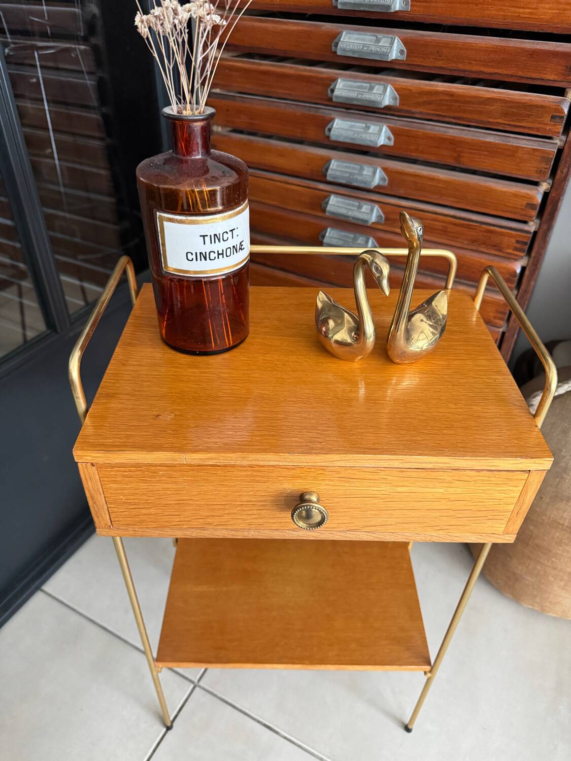 Vintage sofa or bedside table