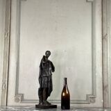 Diane de Gabies, bronze after the antique, brown patina, 19th century