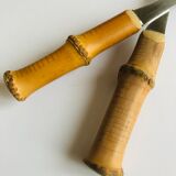 Bamboo salad cutlery