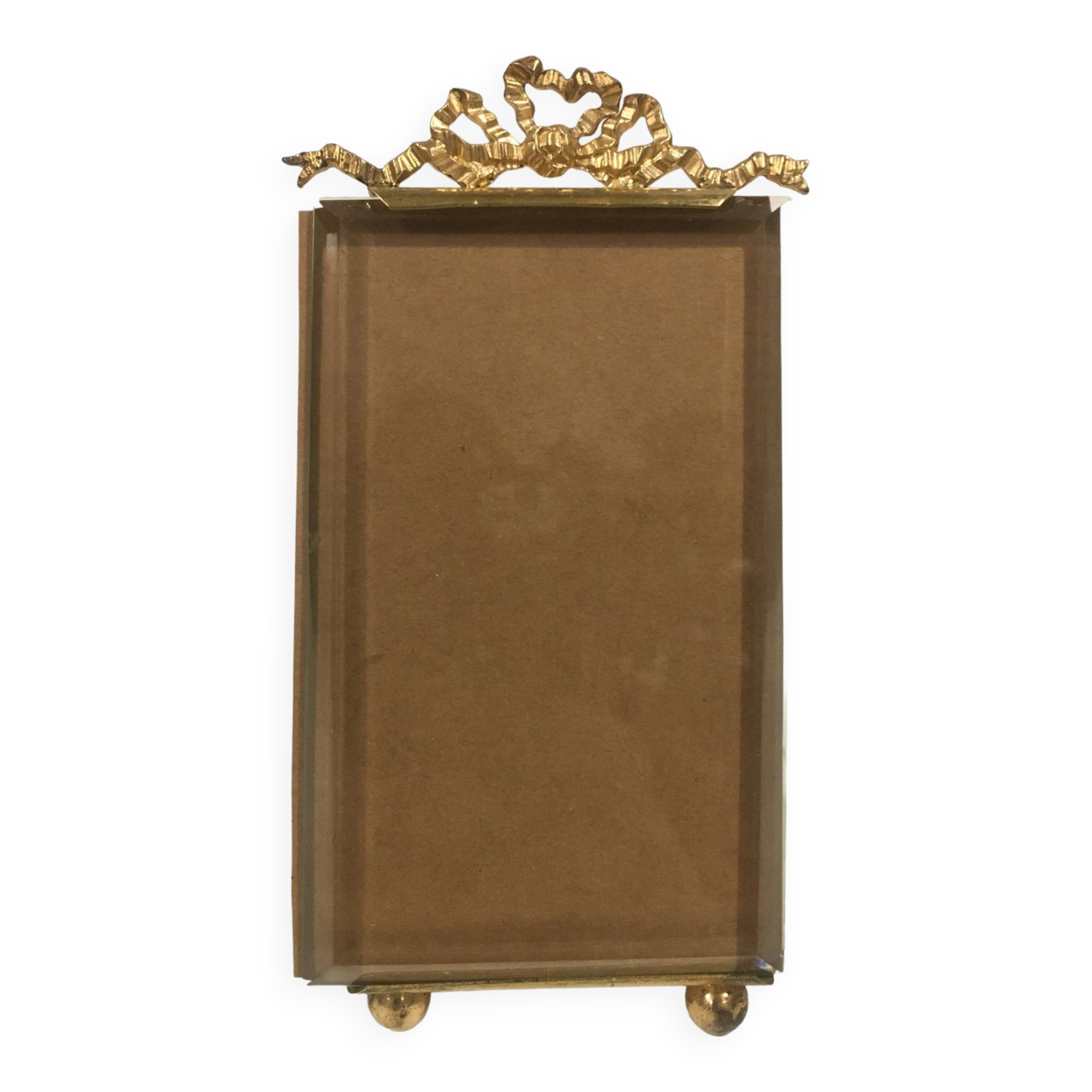 Art Nouveau bow photo frame