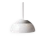 AJ Royal pendant - ceiling lamp - aluminium & steel - grey - Arne Jacobsen - Louis Poulsen - 1960s