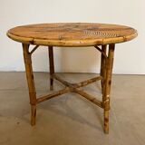 Rattan coffee table