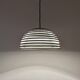 Chromed 1970s Pendant Lamp by Kazuo Motozawa for Staff