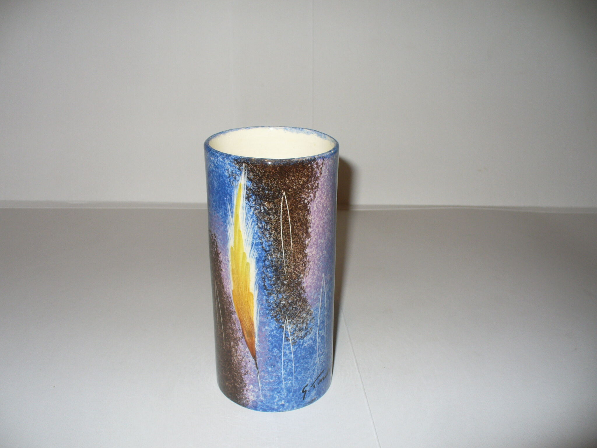 Vase rouleau Biot - Georges Tardieu