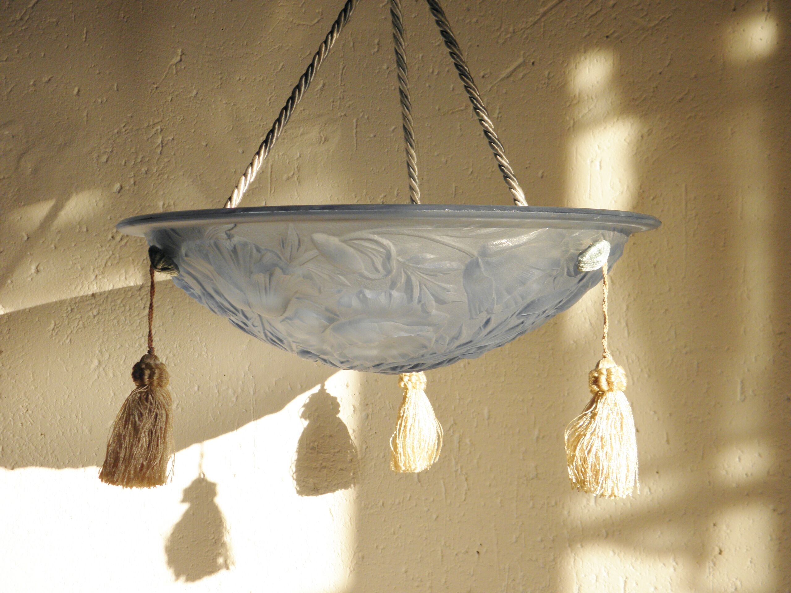 Hanging calysco art deco acorns