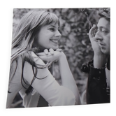 Kodak photo Jane Birkin and Gainsbourg