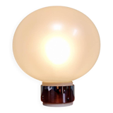 Opal glass wall/ceiling light, Motoko Ishii, 1970