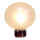 Opal glass wall/ceiling light, Motoko Ishii, 1970
