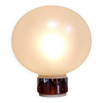 Opal glass wall/ceiling light, Motoko Ishii, 1970