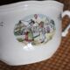 Tasse Faïence Sarreguemines Fleurs Alsace