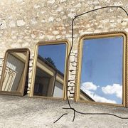 Vintage gold mirror
