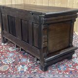 Large 18th century oak chest