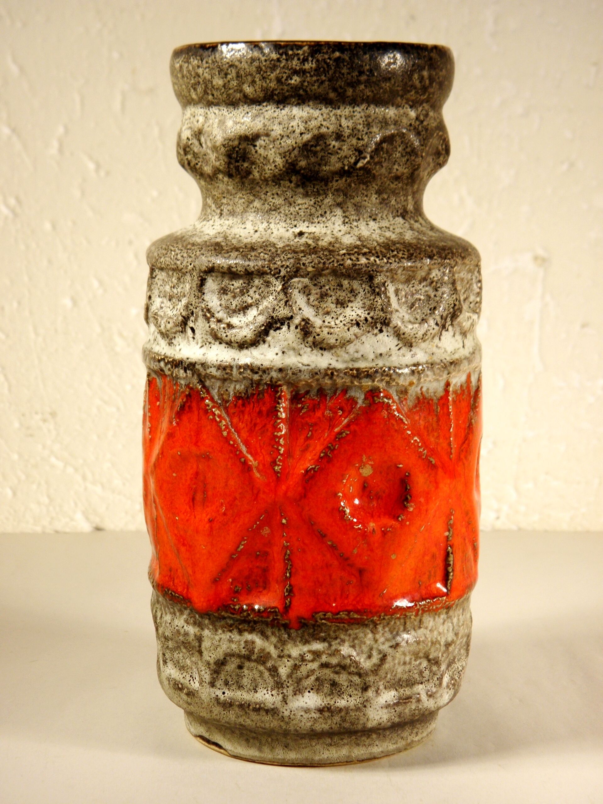 Vase en céramique émaillée années 60