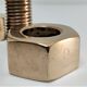 Box case solid brass shape nut bolt design 70s