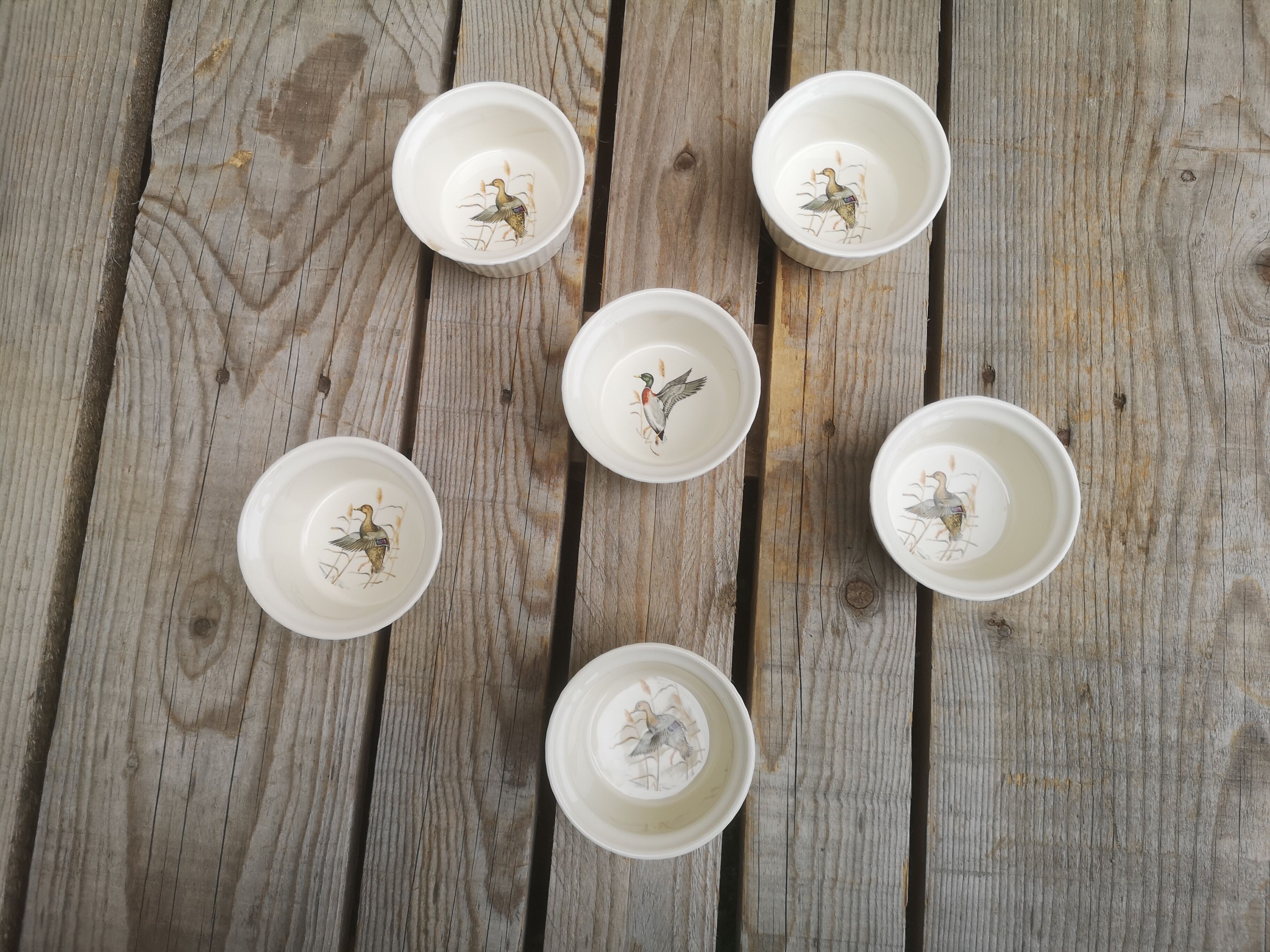 Set of 6 ramekins Villeroy Boch Décor Duck