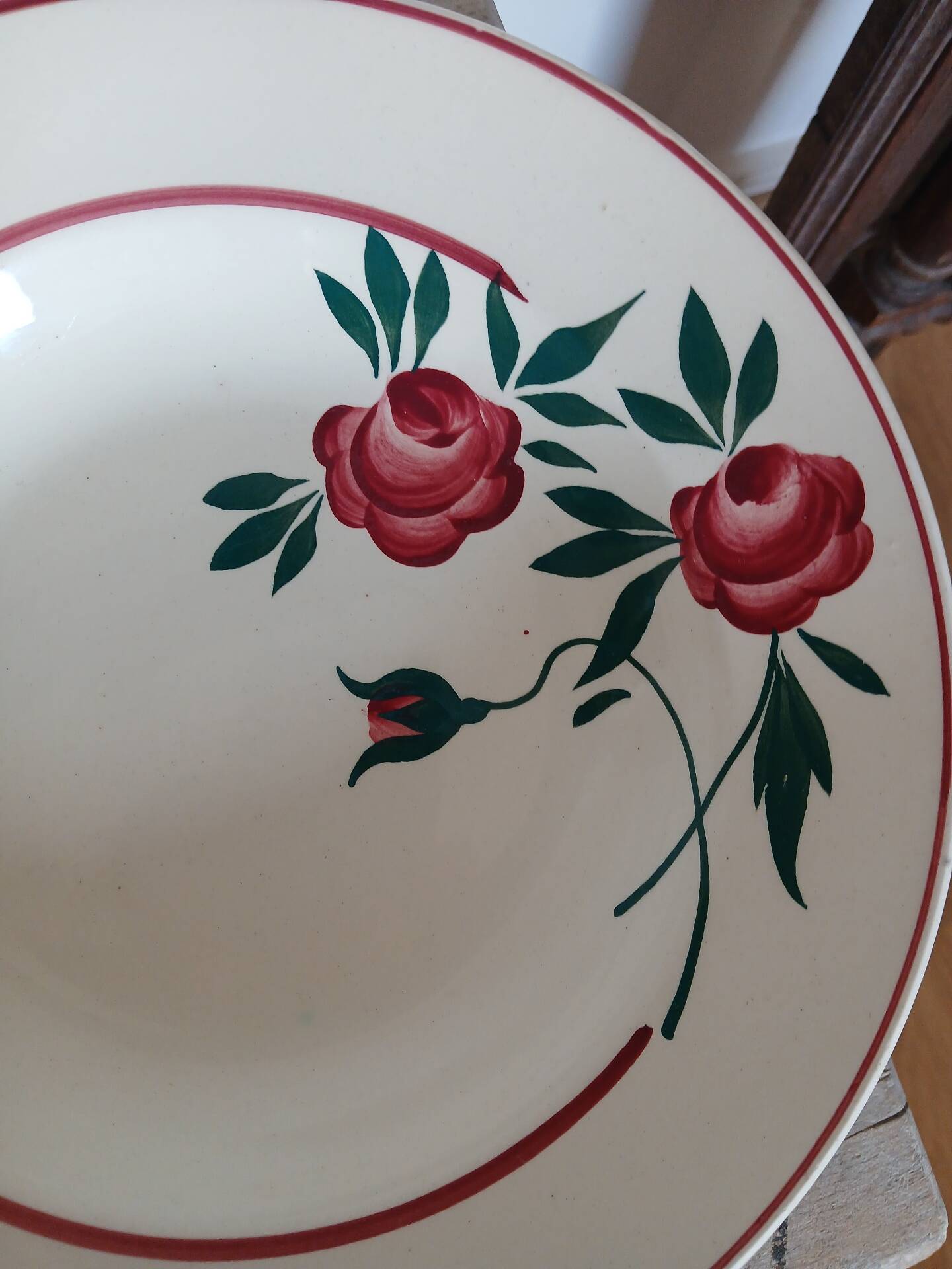 2 deep plates Lunéville