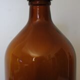 Amber pharmacy bottles 60s
