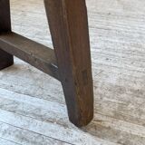 Solid walnut bench 230 cm