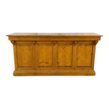 Old pitch pine counter