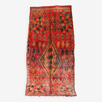 Boujad. tapis marocain vintage, 189 x 367 cm