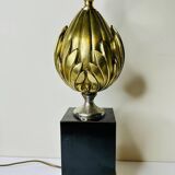 Vintage Lotus Flower Table Lamp
