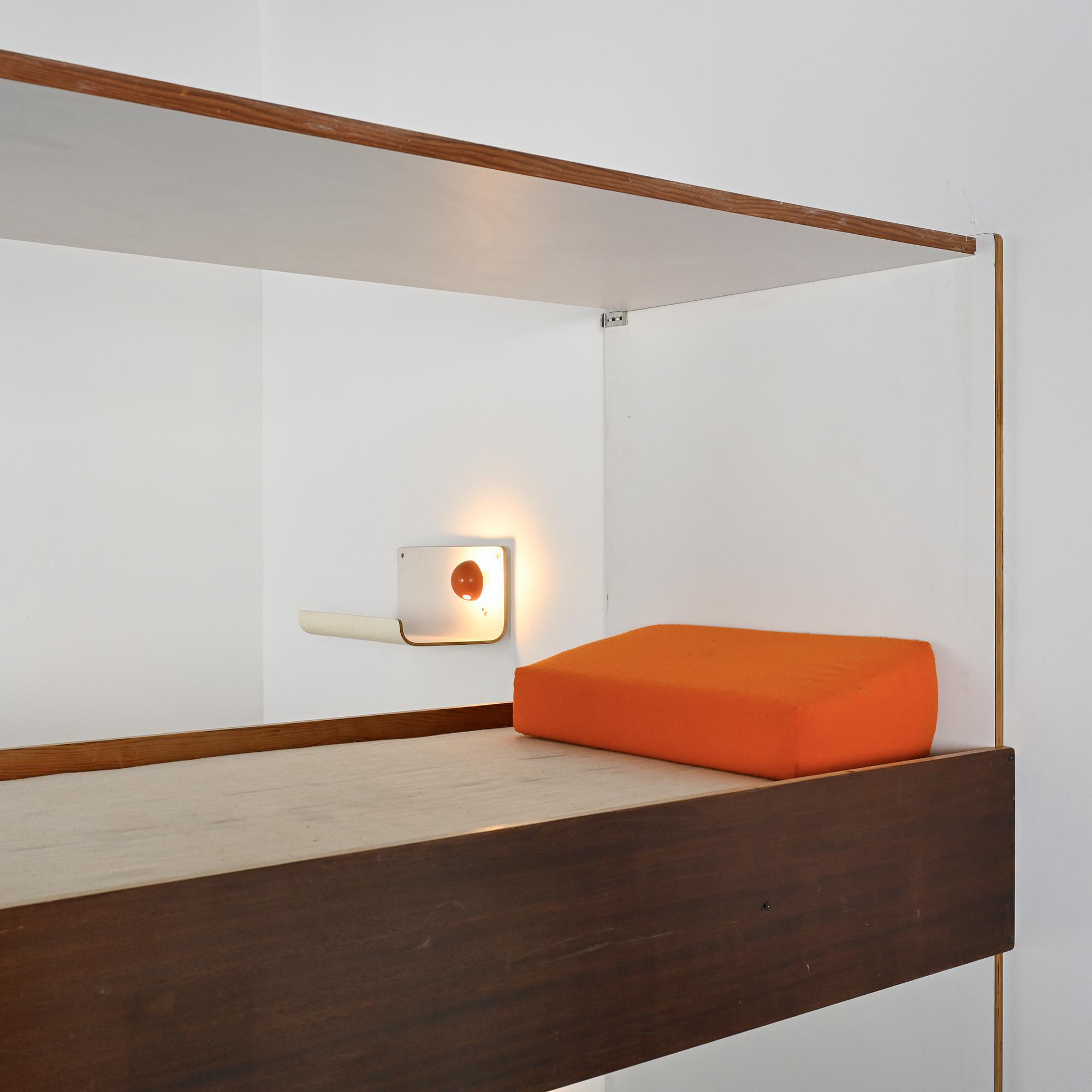 Lit superposé par Pierre Guariche, édition Negroni, circa 1968