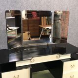 Hairdresser G Plan 70s - black and white patina