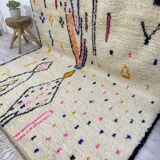 Handmade wool Berber rug 280 X 160 CM