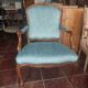 Restored Louis XV queen's armchair
