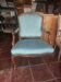 Restored Louis XV queen's armchair