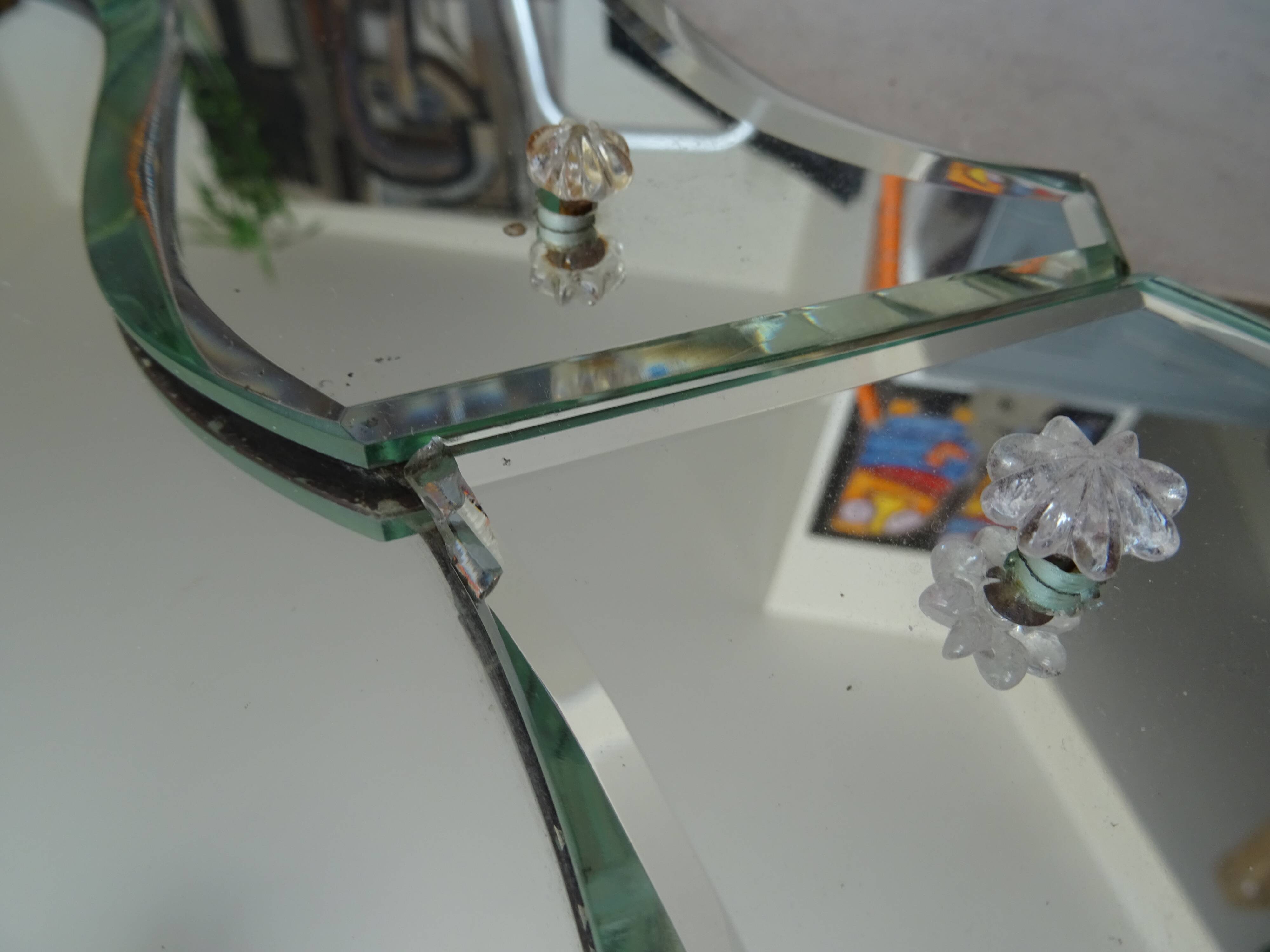 Venetian mirror Art Deco style